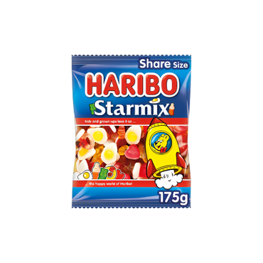 Haribo Starmix 175g – A Fun Mix of Fruity & Chewy Sweets